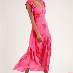 Free People She’s a Waterfall floral maxi dress